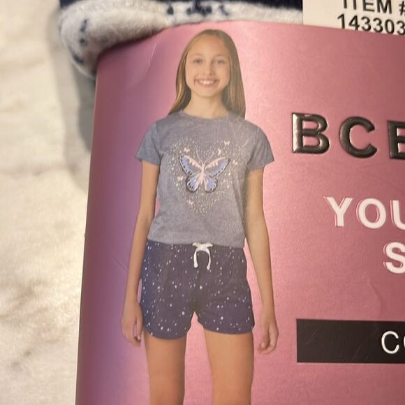 GIRLS YOUTH 4-PIECE SLEEP SET - Picture 2 of 5